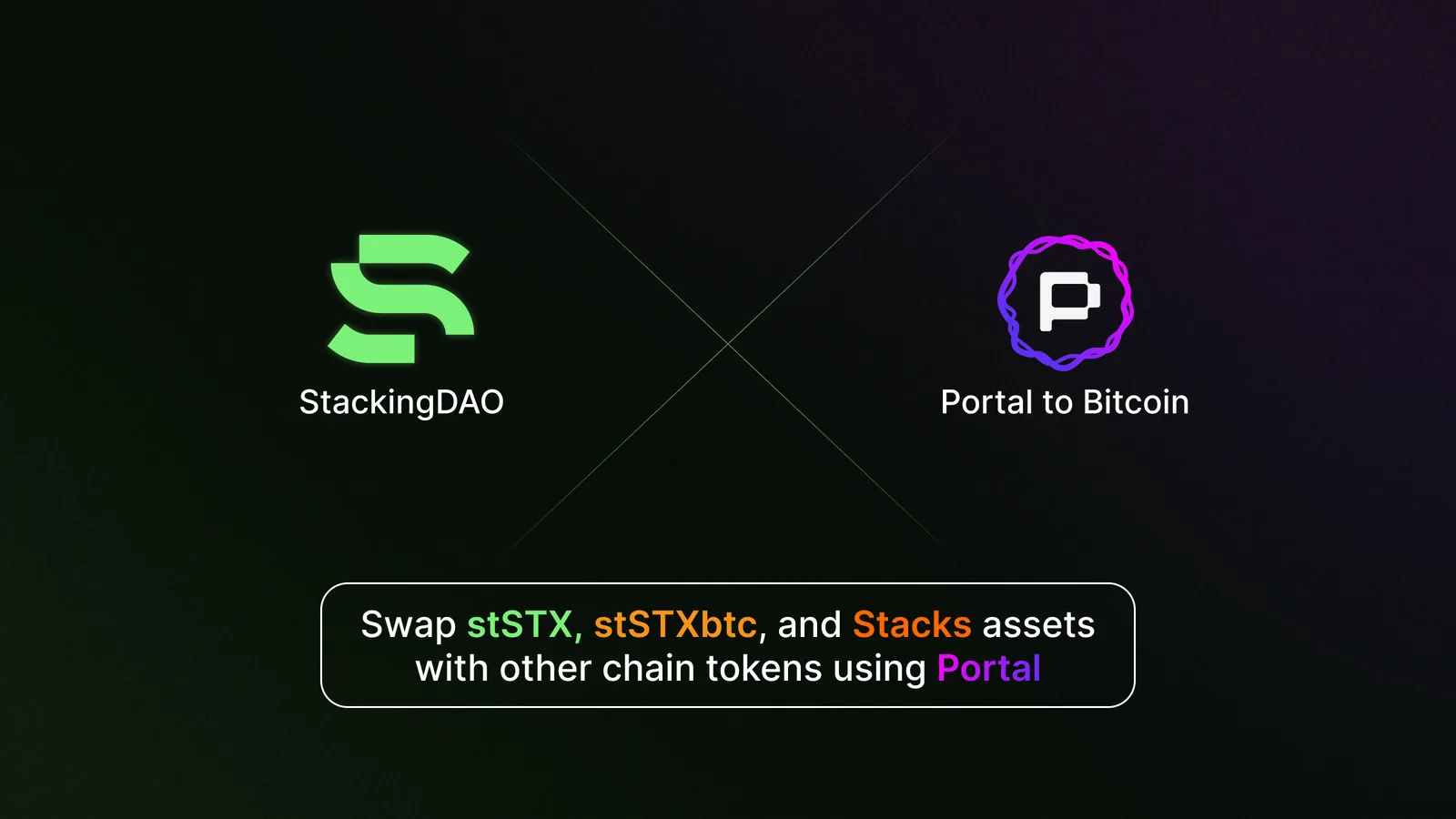 Stacking DAO and Portal Collaborate to Enable Swaps of Stacks Assets with Other Chain Tokens