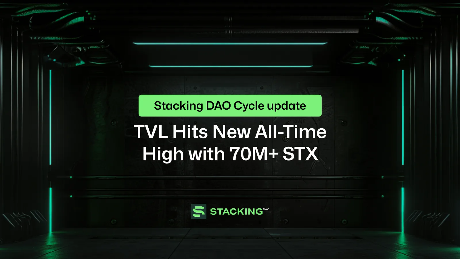 Stacking DAO Cycle Update: TVL Hits New All-Time High with 70M+ STX