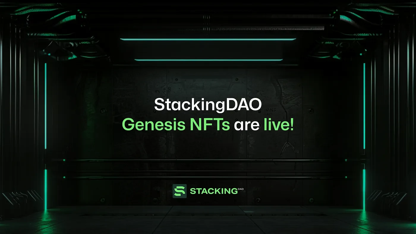 StackingDAO Genesis NFTs are live!