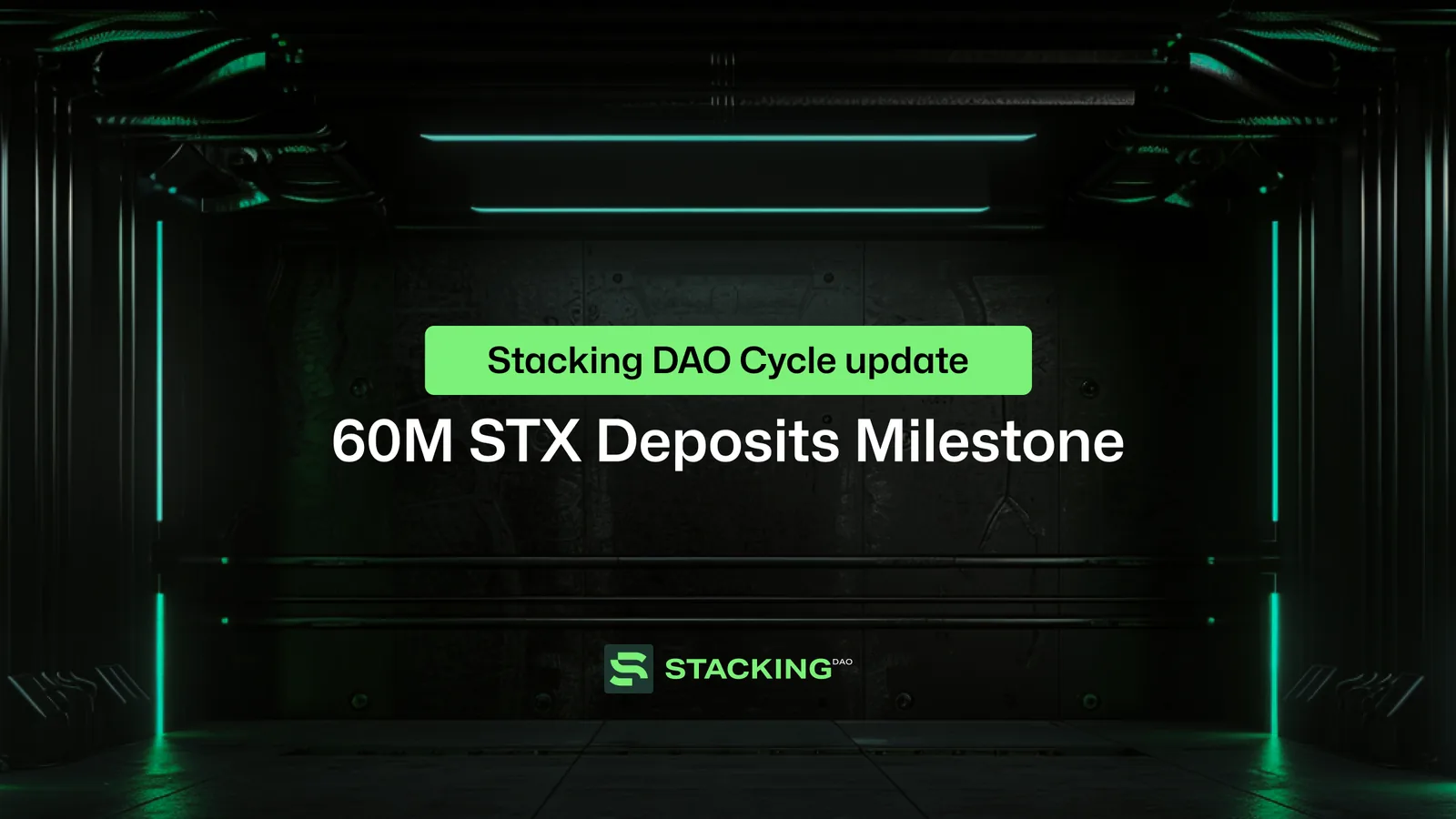 Stacking DAO Cycle Update: 60M STX Deposits Milestone